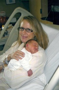 Becky and baby #3