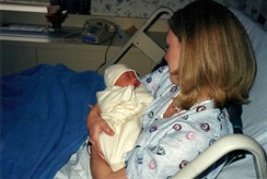 Becky and baby #1